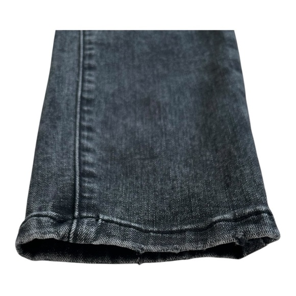 Risen Los Angeles Black Wash High Rise Slim Straight Jeans - Size 27 / 5 - Picture 10 of 12